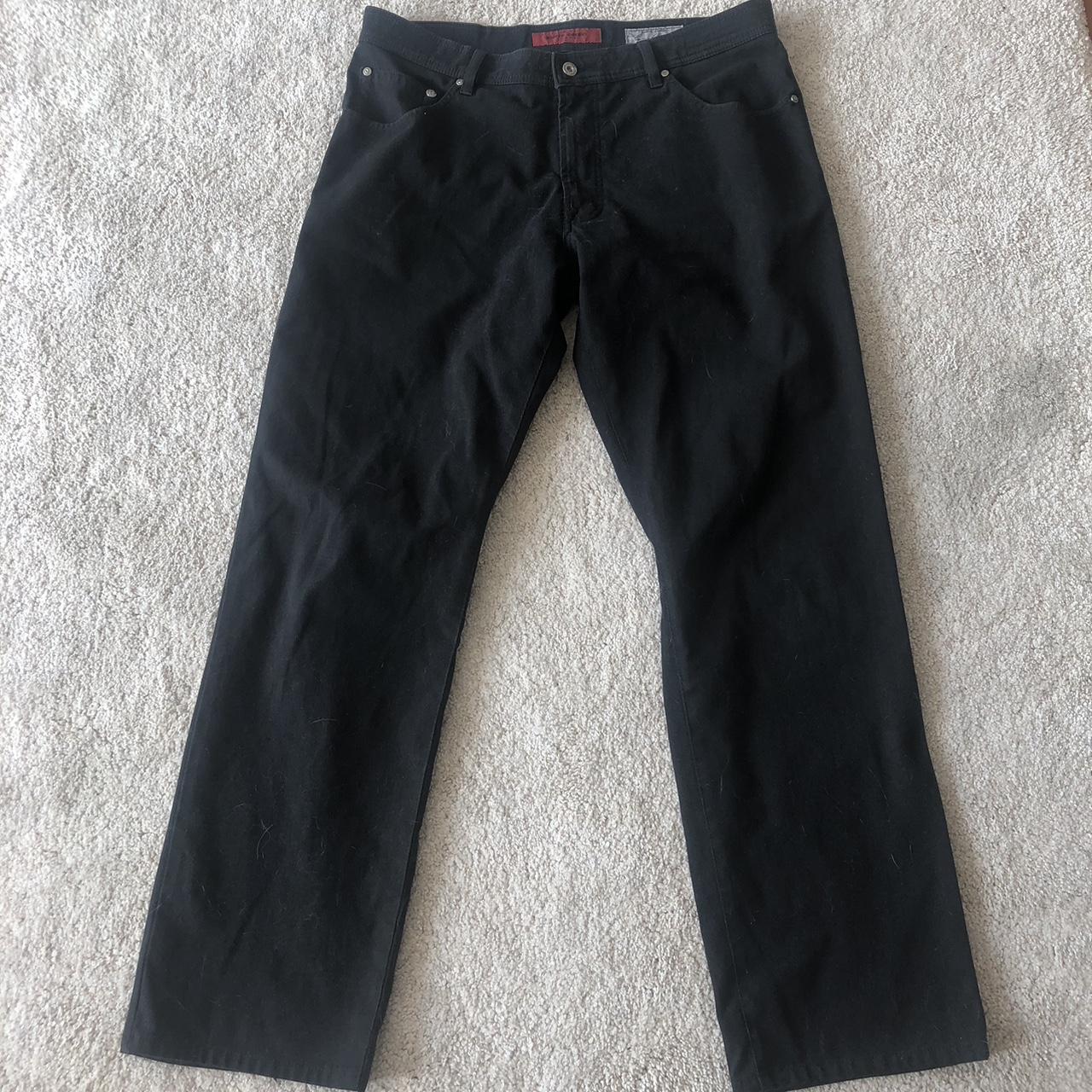 Men's Black Trousers | Depop