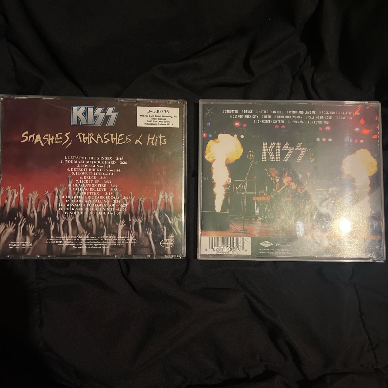 2 KISS Cds ($4 shipping) (No separation) -Both... - Depop