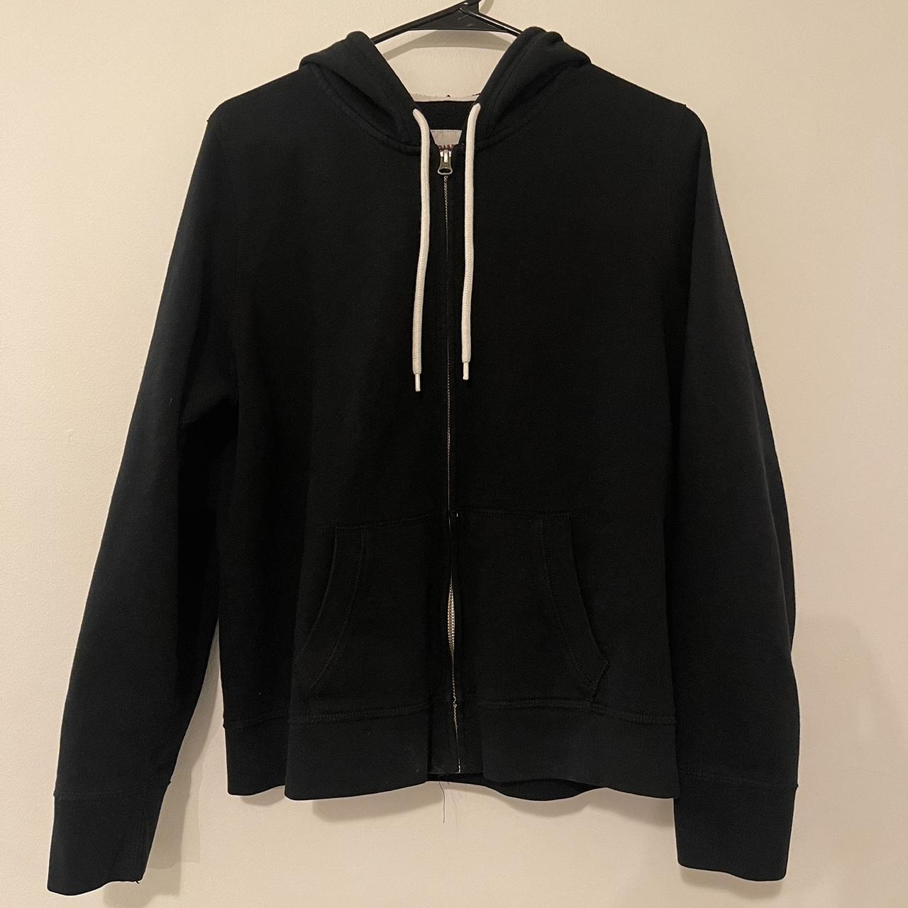 Mossimo Men's Black Hoodie | Depop