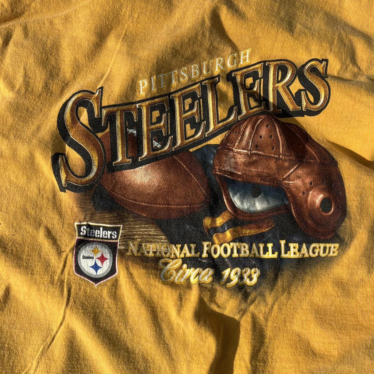 NFL Pittsburgh Steelers football button up - Depop