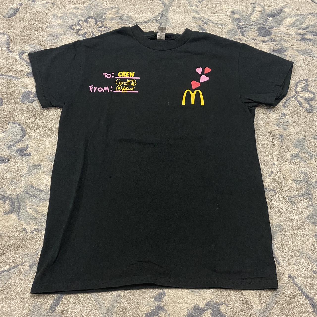 McDonald’s Cardi B And Offset Tee Cool Tee From The... - Depop