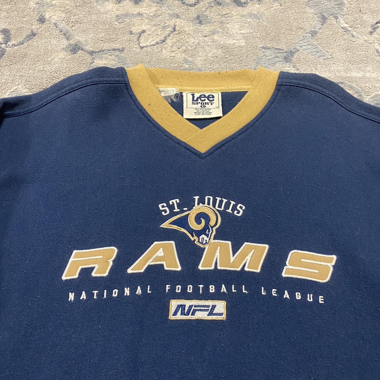 Vintage St Louis Rams sweatshirt Vintage 90s NFL - Depop