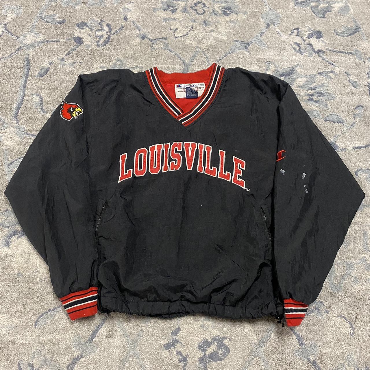 Vintage Louisville Cardinals Jacket Size Small Just - Depop