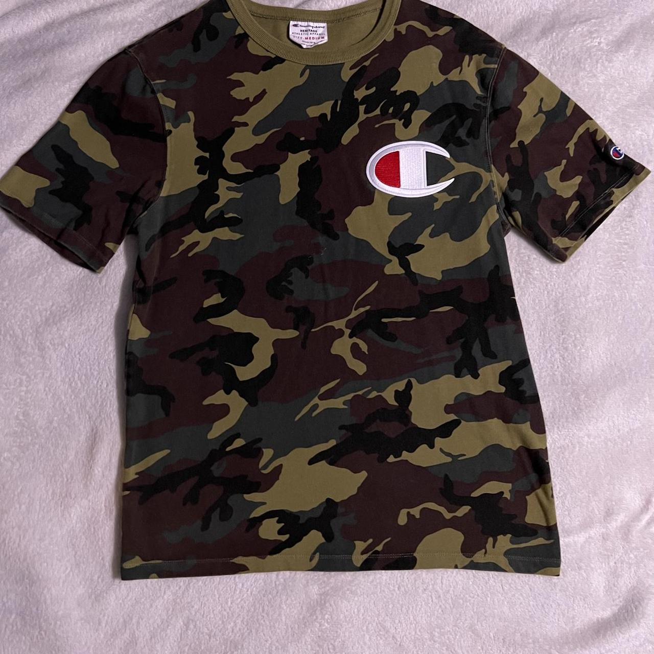 champion t shirt camouflage