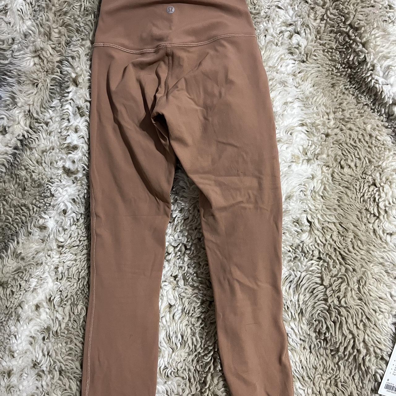 25” size 0 align lululemon leggings never worn - Depop