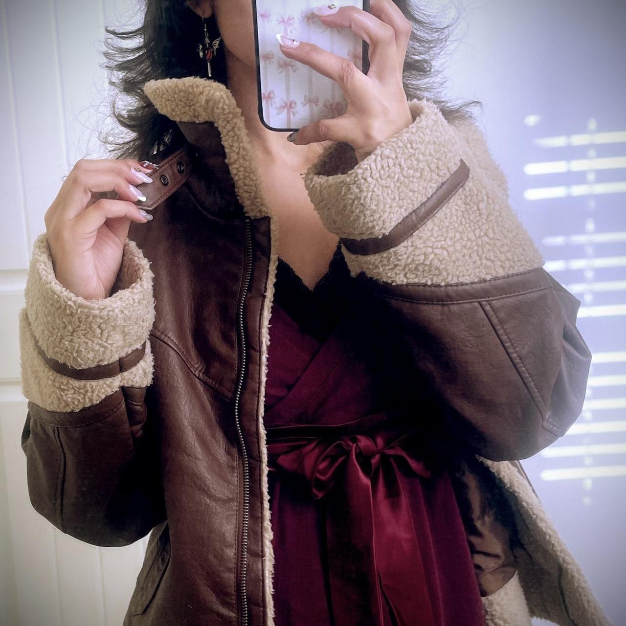 Universal Thread Women's Jacket - Brown/Burgundy … - image 1