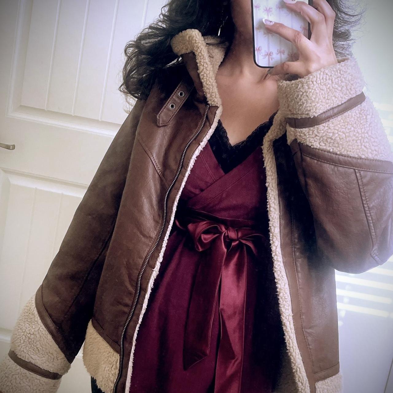 Universal Thread Women's Jacket - Brown/Burgundy … - image 4