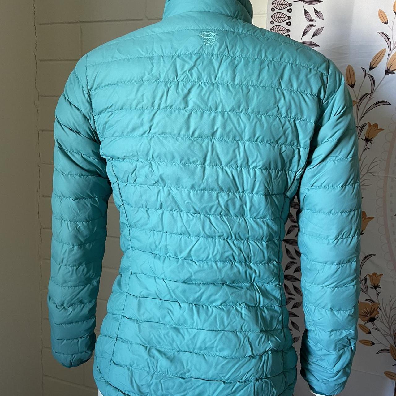 Mountain Hardwear Women's Blue Coat | Depop