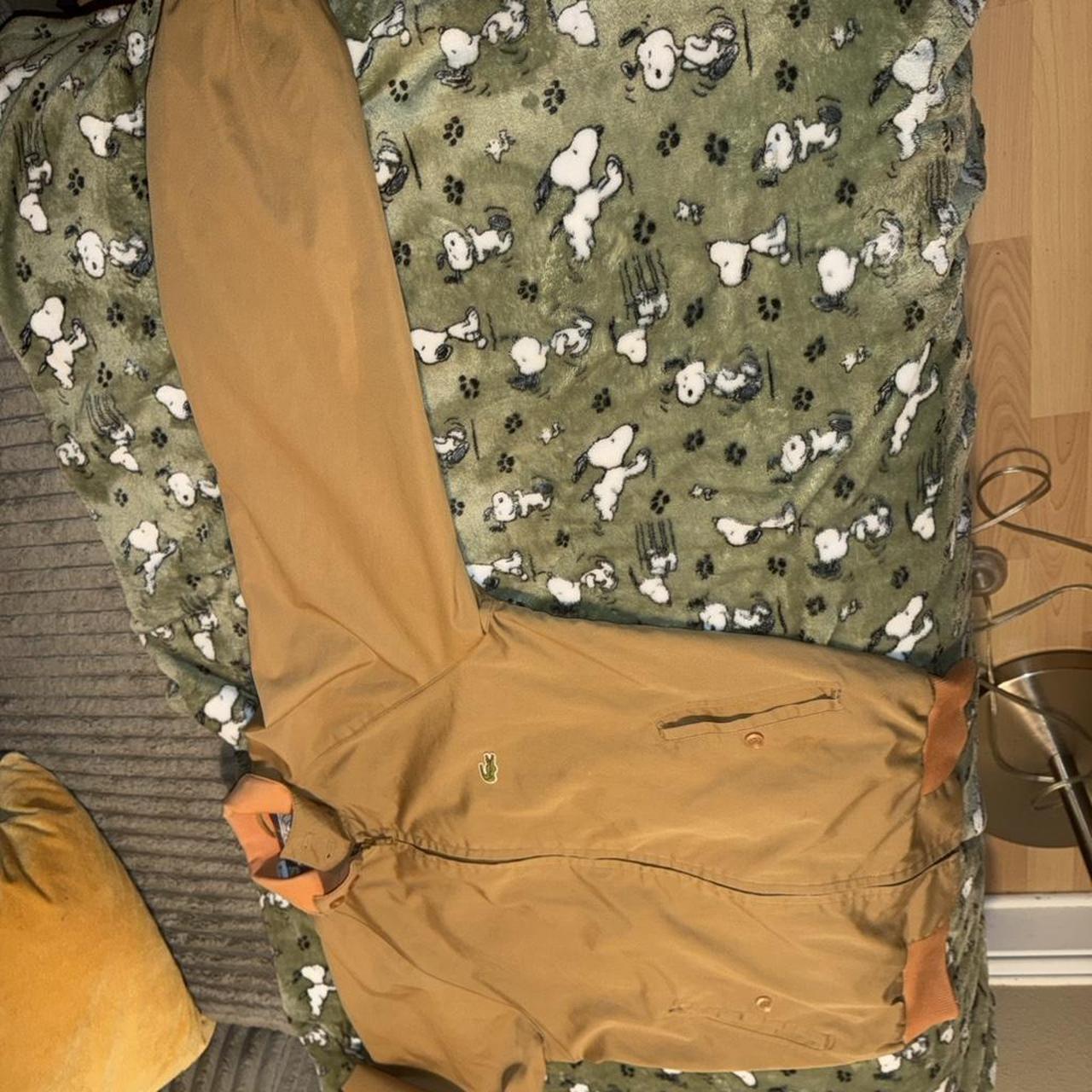 Lacoste Men's Bomber Jacket - Multi/Tan - S – IZO… - image 5