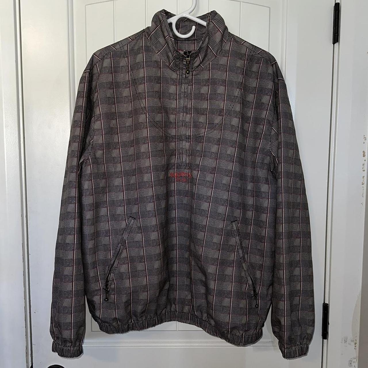 Used supreme half zip pullover - Depop