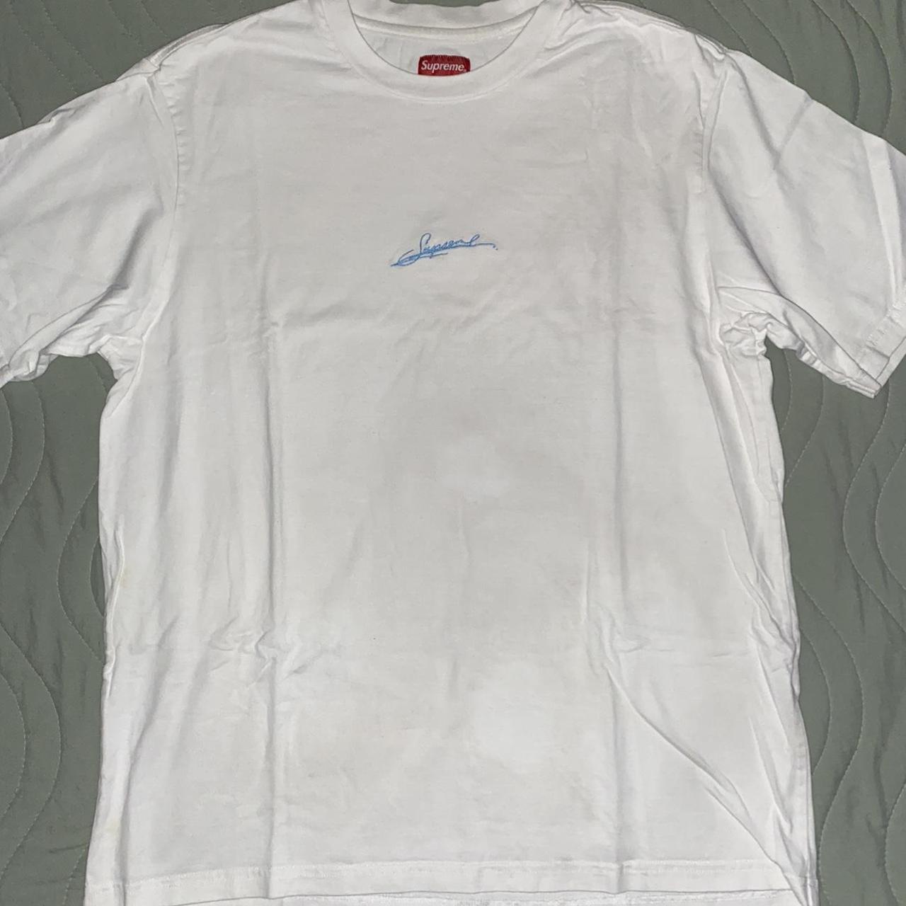 Supreme hot sale signature tee