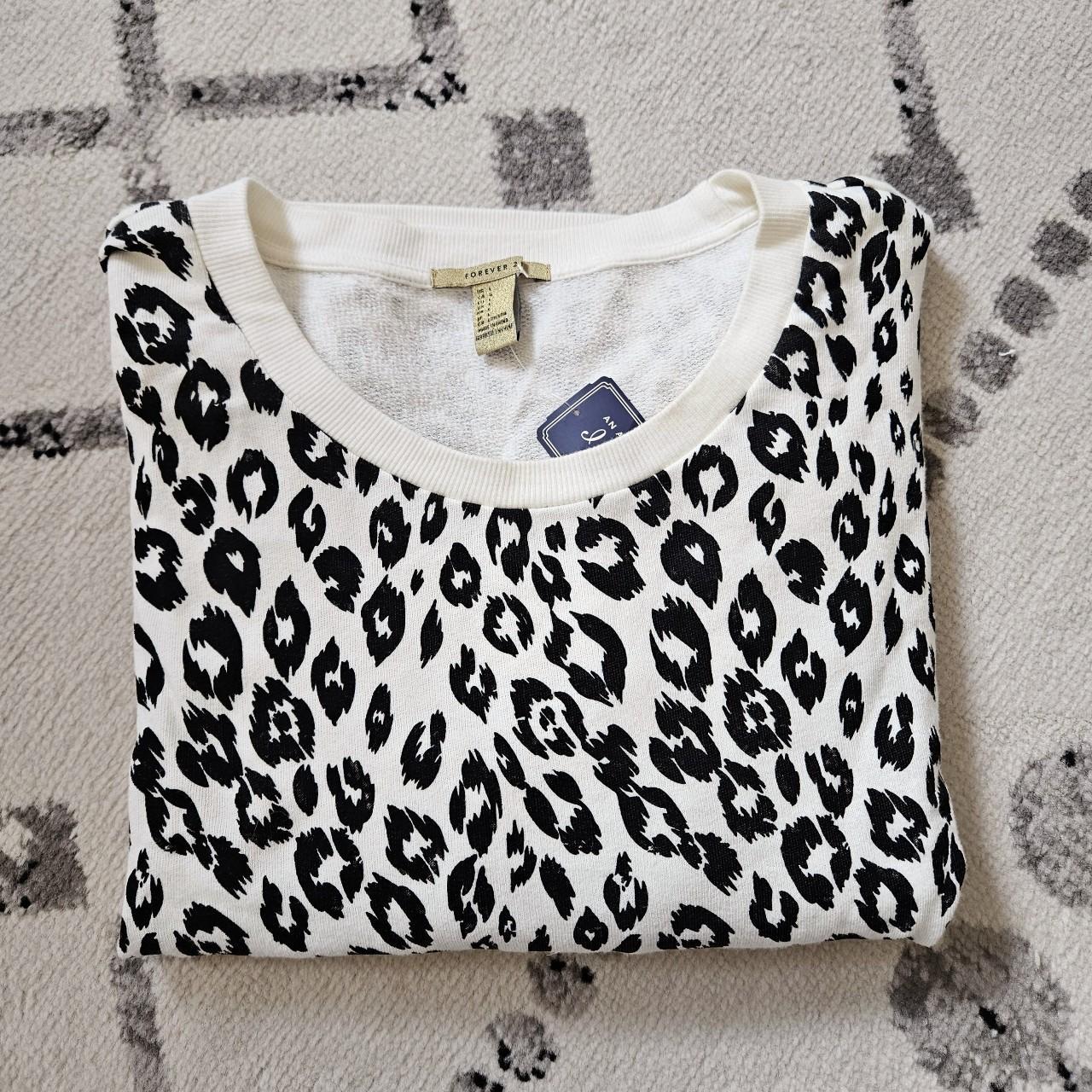 Forever 21 white discount sweatshirt