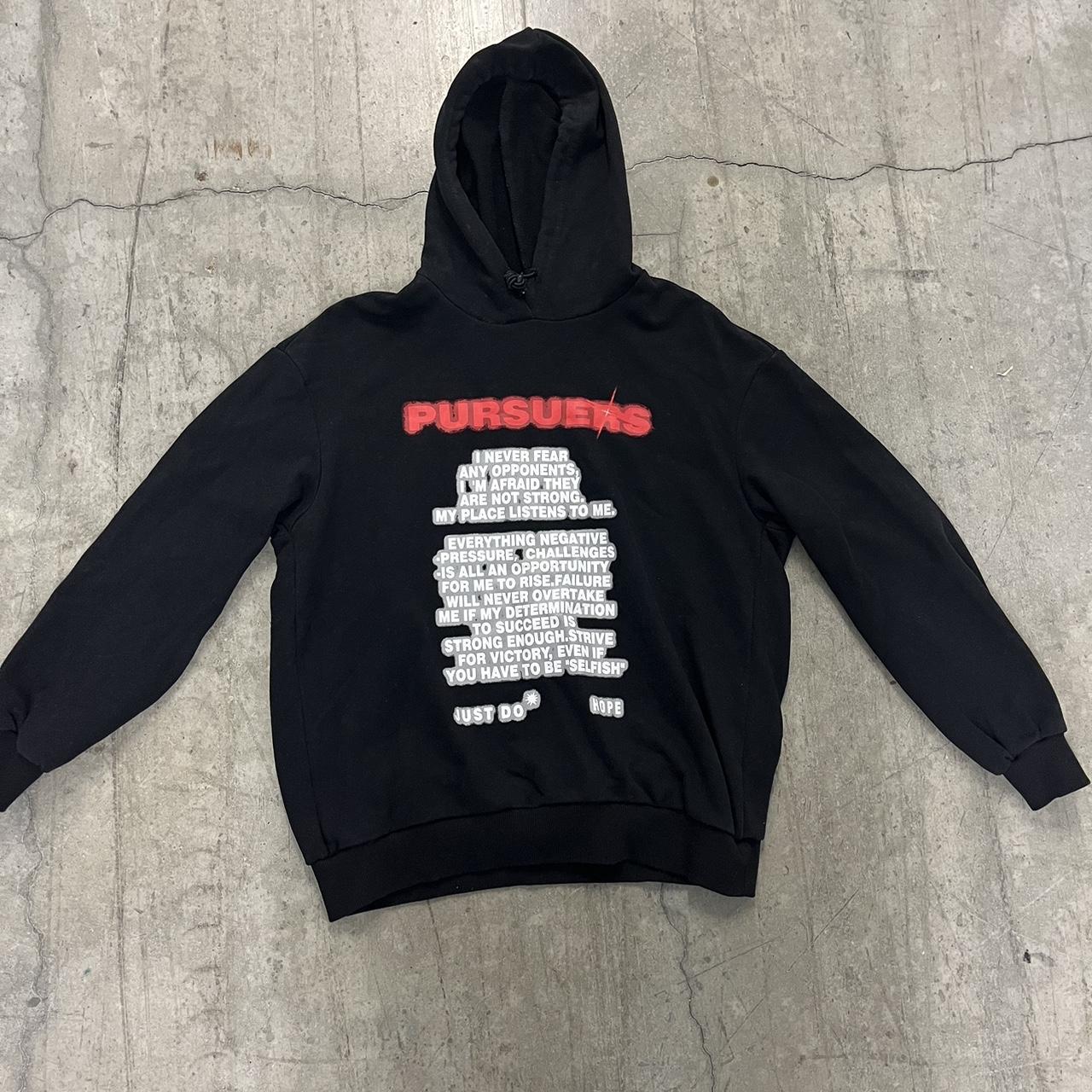 pursuers hoodie size xs send offers!!!♡︎ - Depop