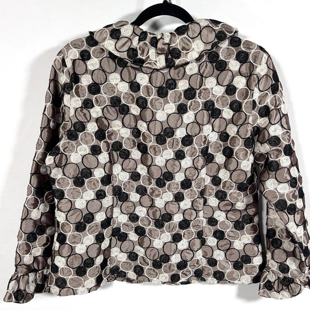 Source Unknown Women's Blazer Jacket - Tan/Black … - image 2