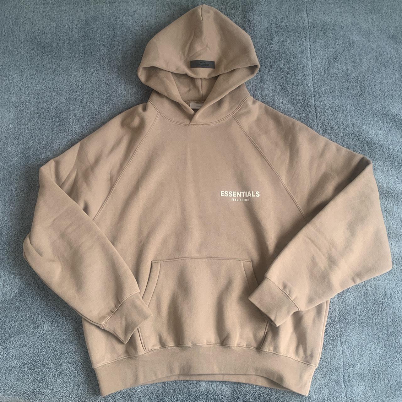 Fear of God Men's Brown Hoodie | Depop