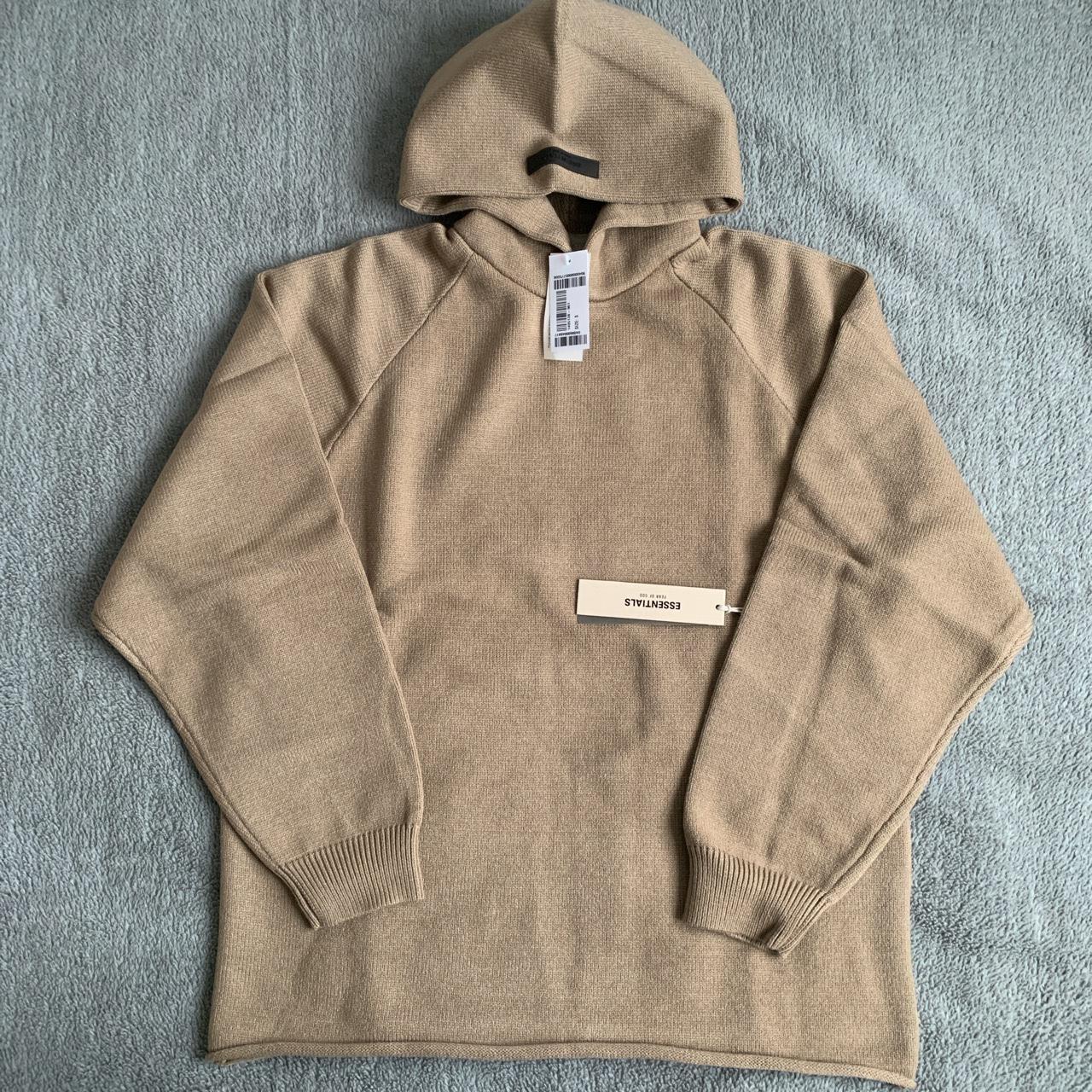 Camel mouche essentials hoodie