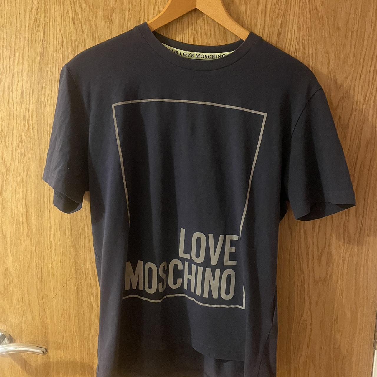 Love moschino t discount shirt mens navy