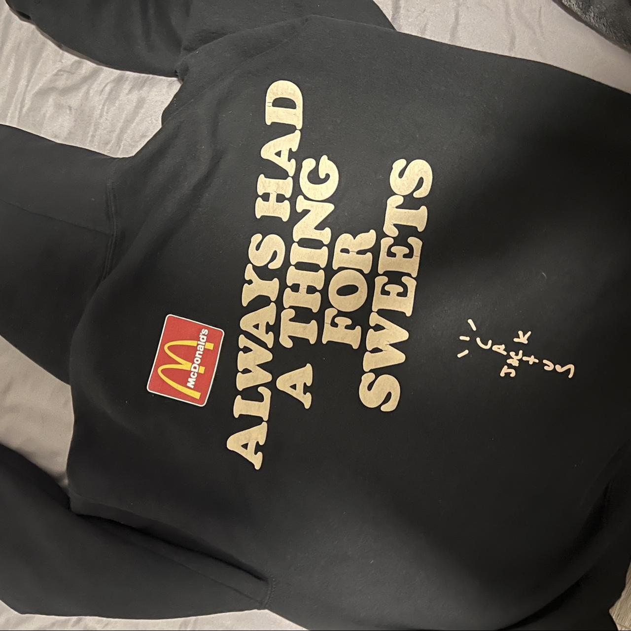 Travis Scott McDonald's Apple Pie Hoodie Puffy... - Depop