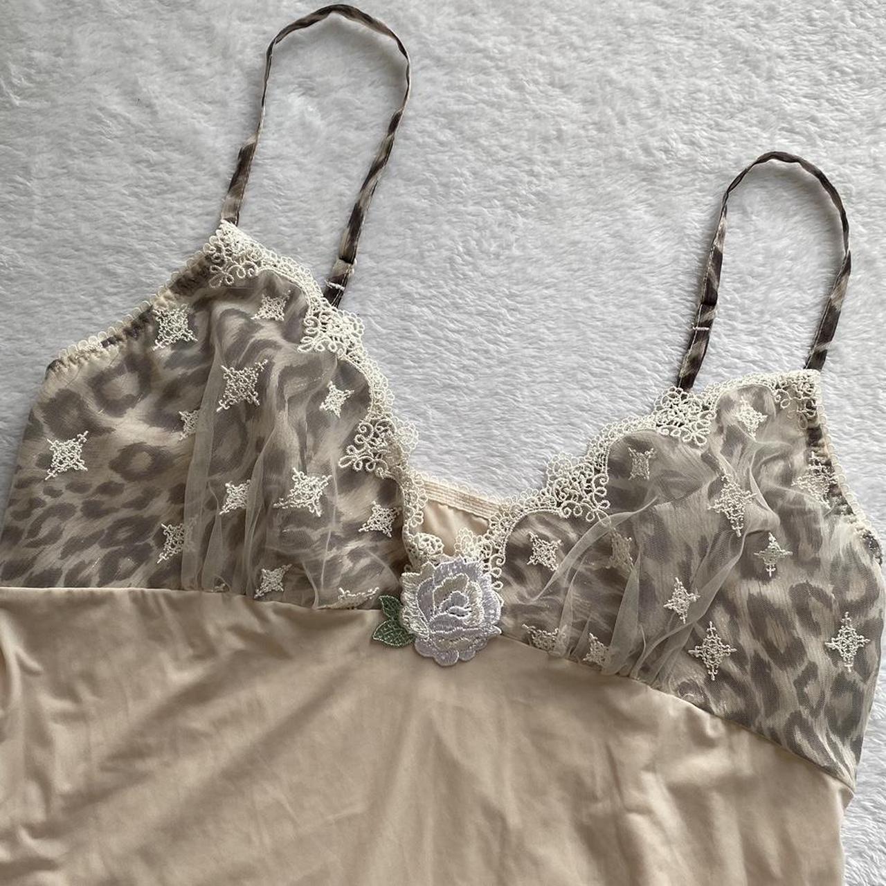 Coquette Japanese Babydoll Cami Top Lace Trim Depop