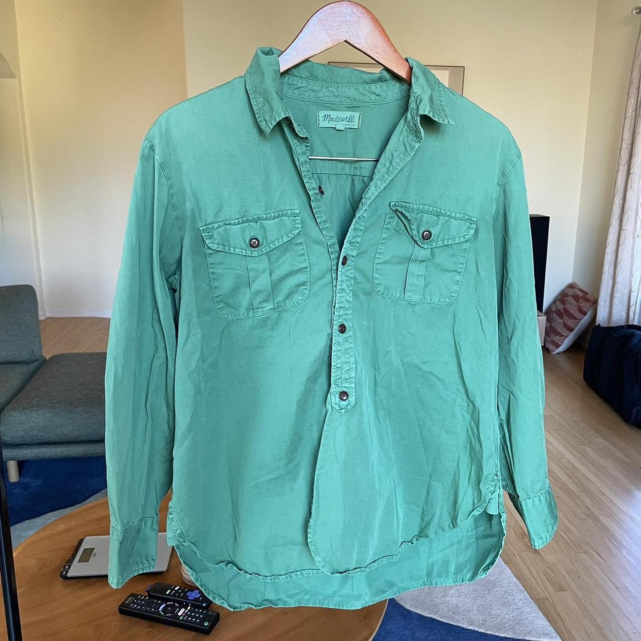 Madewell button-down shirt #madewell - Depop