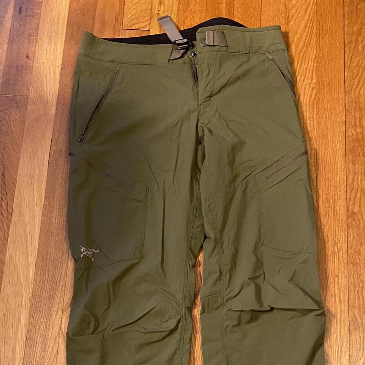 Arc'teryx Men's Khaki Trousers | Depop