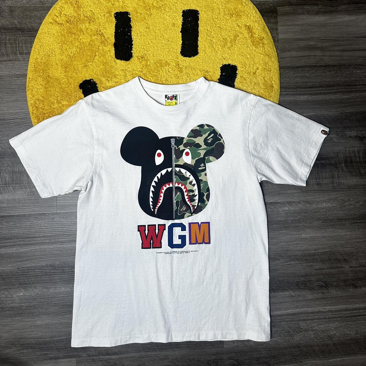 Bape wgm shirt best sale