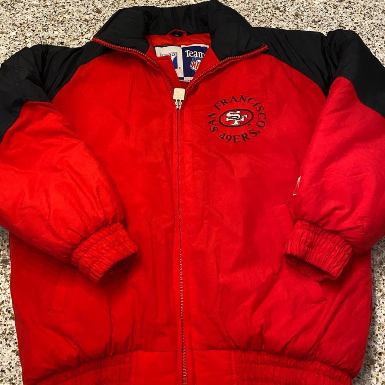 Vintage 49ers Jacket Logo 7 San Francisco 49ers - Depop