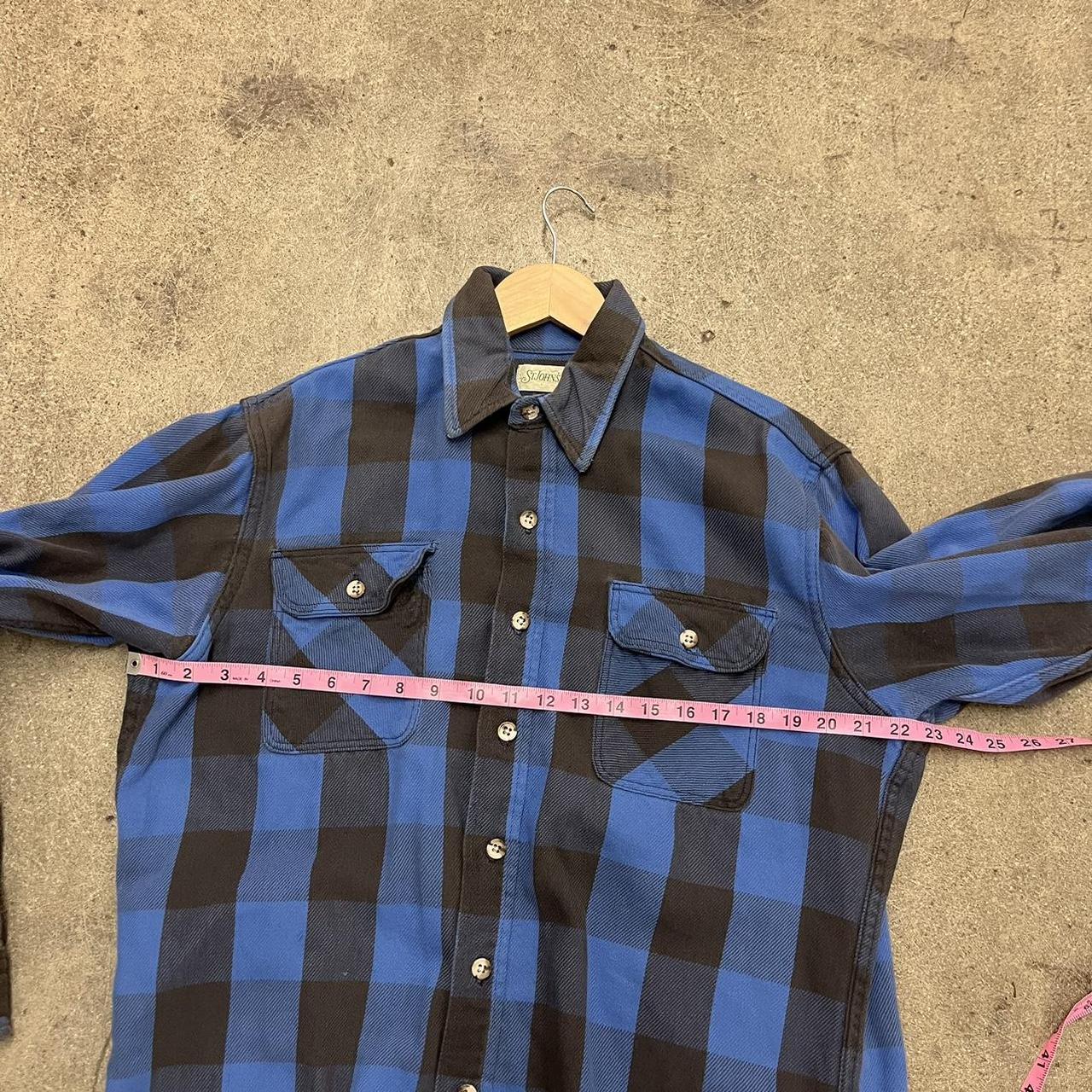 Vintage St. John's Bay Heavyweight Work Flannel | Depop