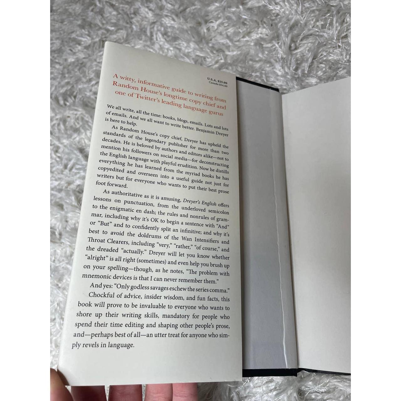 Dreyer's English Textbook by Benjamin Dreyer Helps... Depop