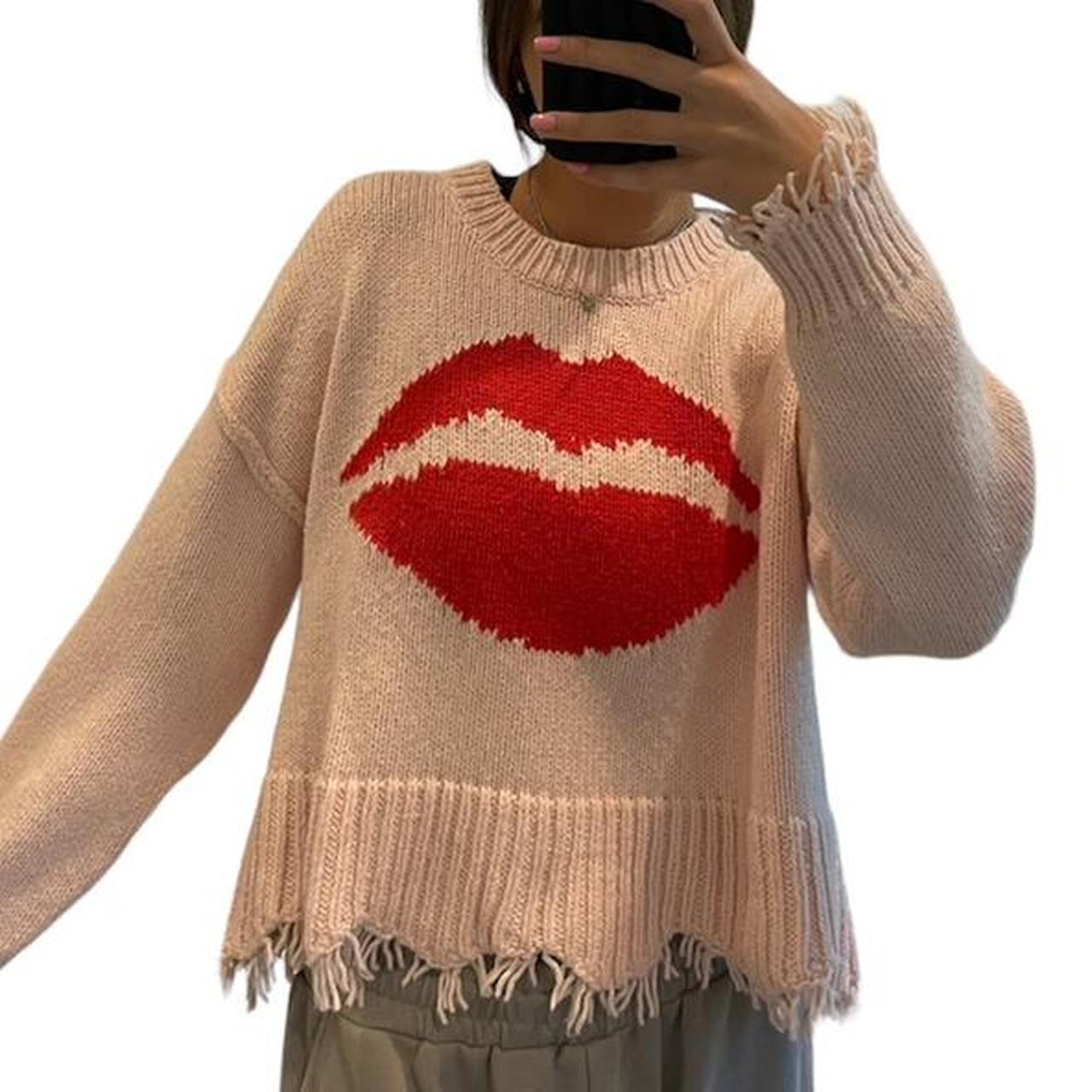 Wildfox lips outlet sweater