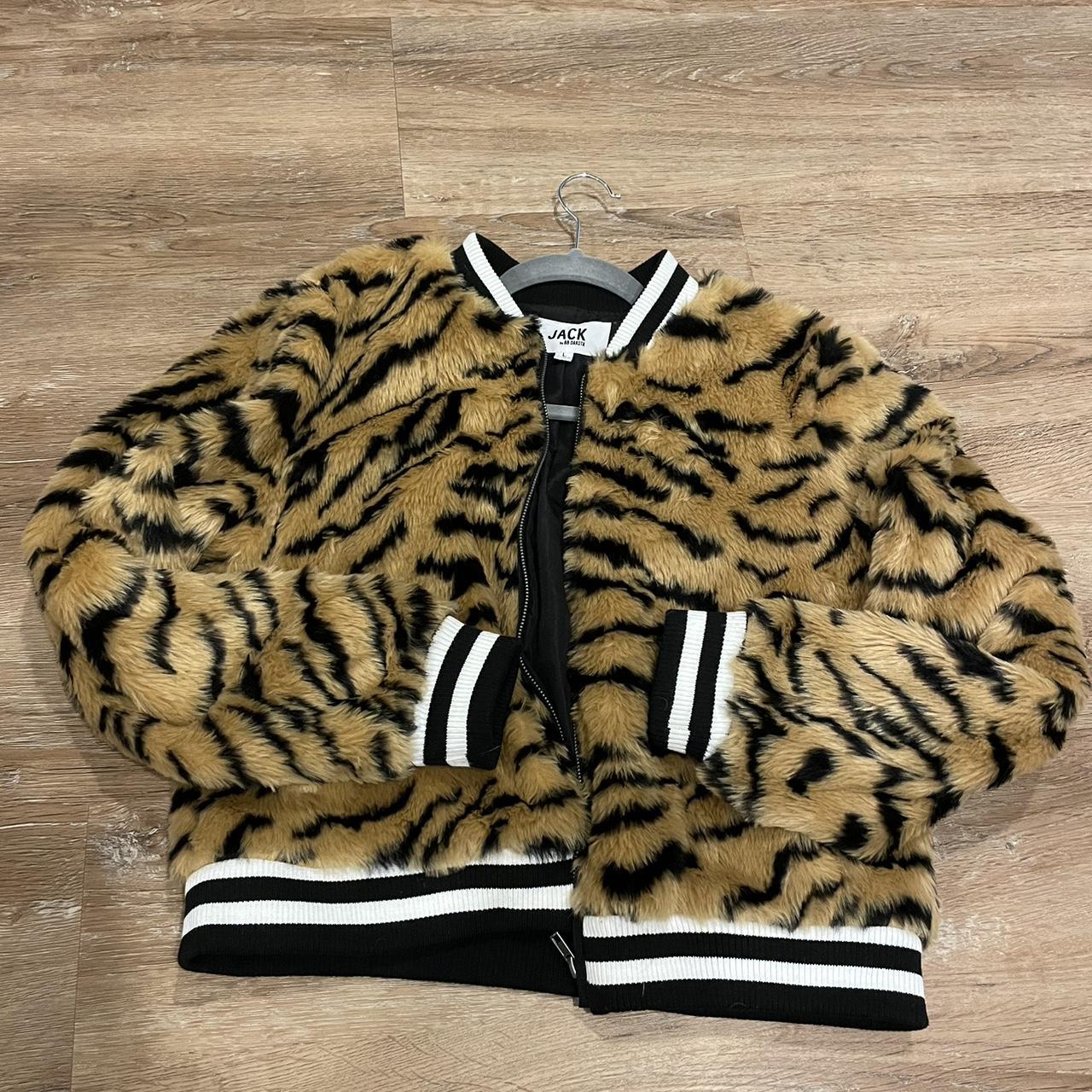 Bb dakota leopard bomber jacket hotsell