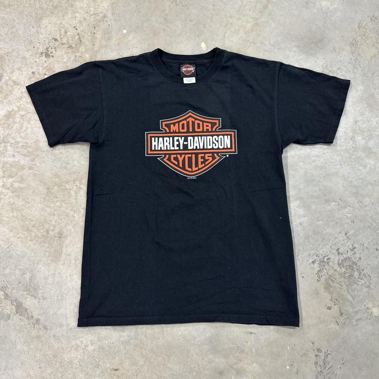 Vintage 2003 Tokyo Japan Harley Davidson T-Shirt... - Depop