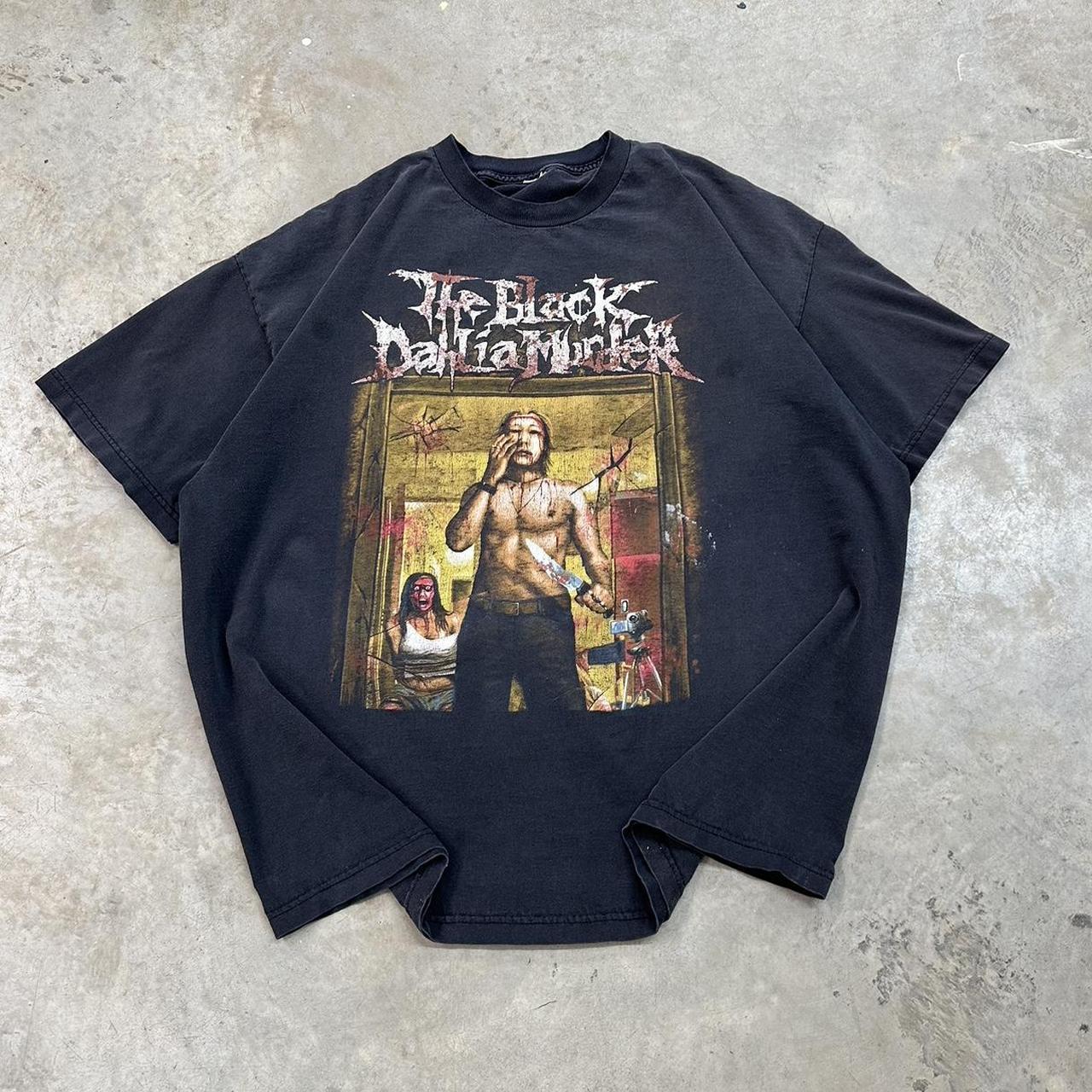 Vintage 90s Y2K Black Dahlia Murder Horror Grunge... - Depop