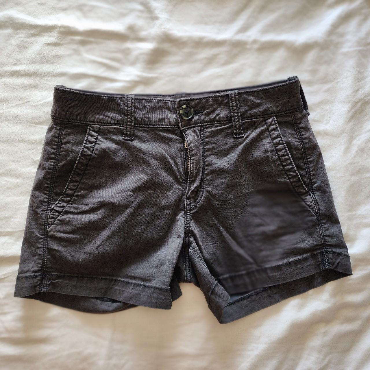 American Eagle Outfitters Women's Black Shorts | Depop