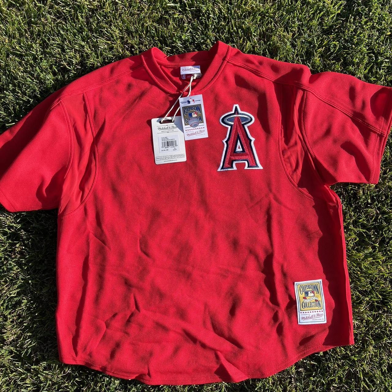 Mitchell & Ness Authentic Vladimir Guerrero Anaheim Angels 2004 BP Jersey