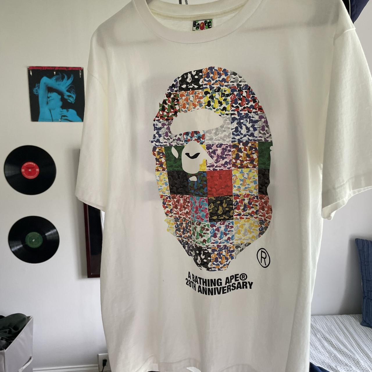A Bathing Ape 28th Anniversary Tee | Depop