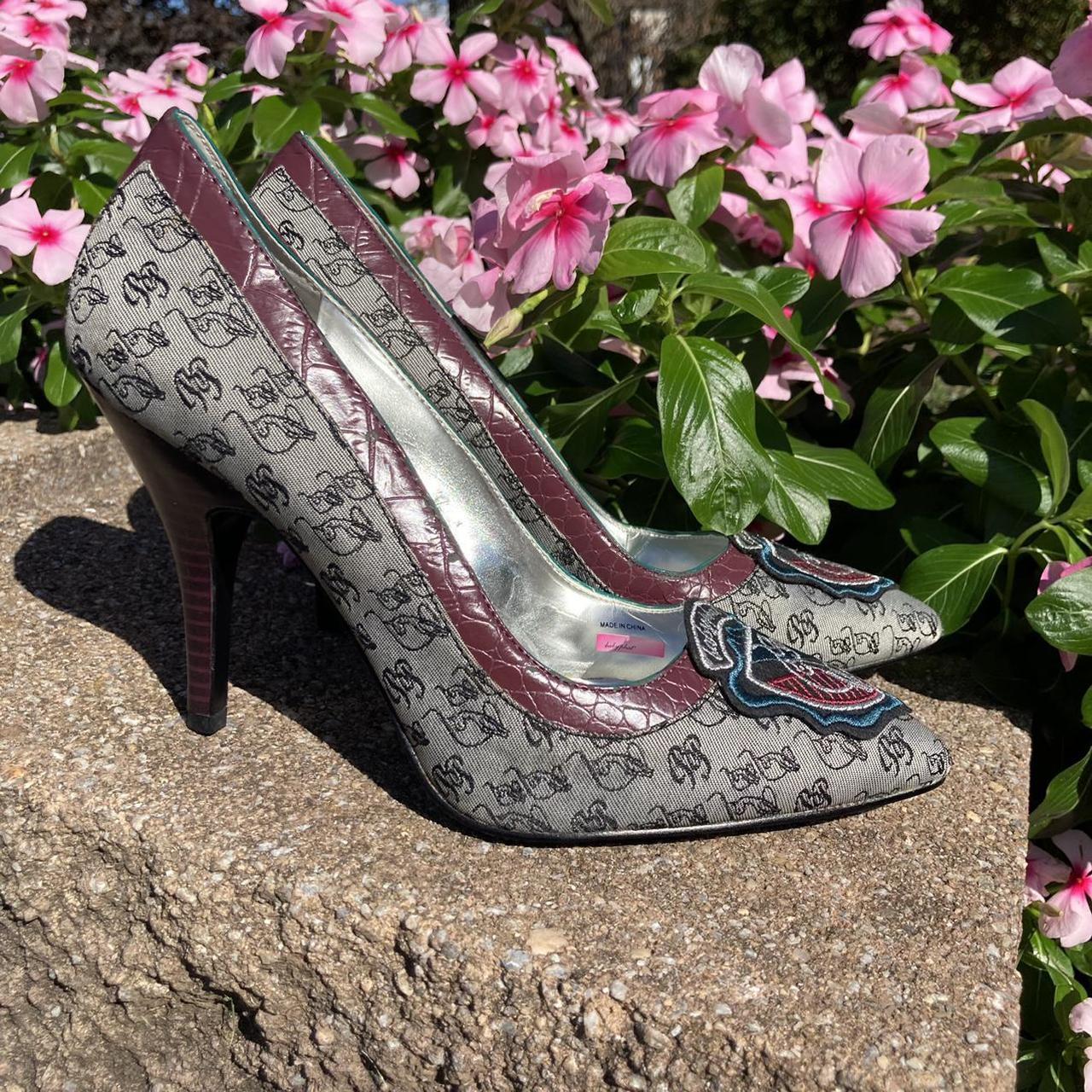 Baby Phat Monogramed Heels FREE SHIPPING and