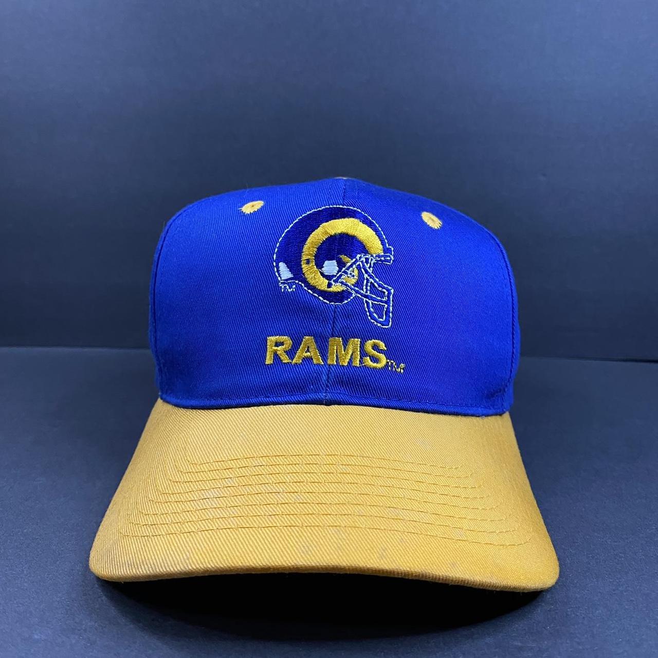 LA Rams old school Mitchell & Ness SnapBack hat. - Depop