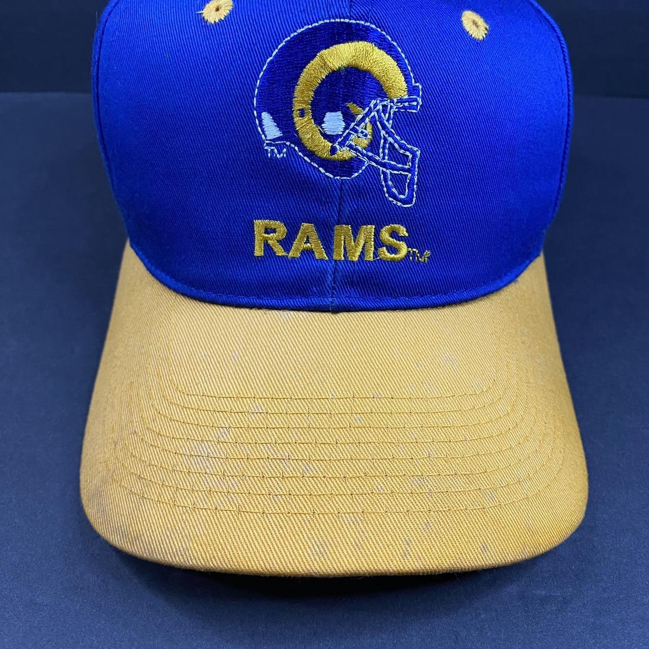 LA Rams old school Mitchell & Ness SnapBack hat. - Depop