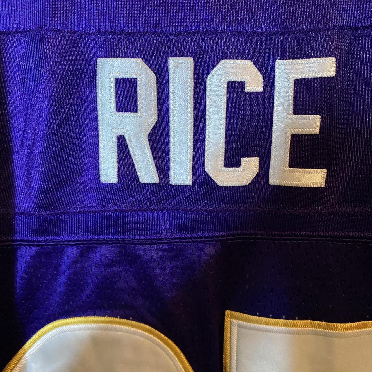 Ray Rice Baltimore Ravens Reebok Men’s Purple Jersey Size 50