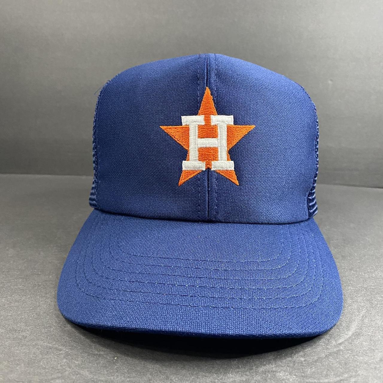 Vintage Houston Astros Trucker Hat it will be - Depop