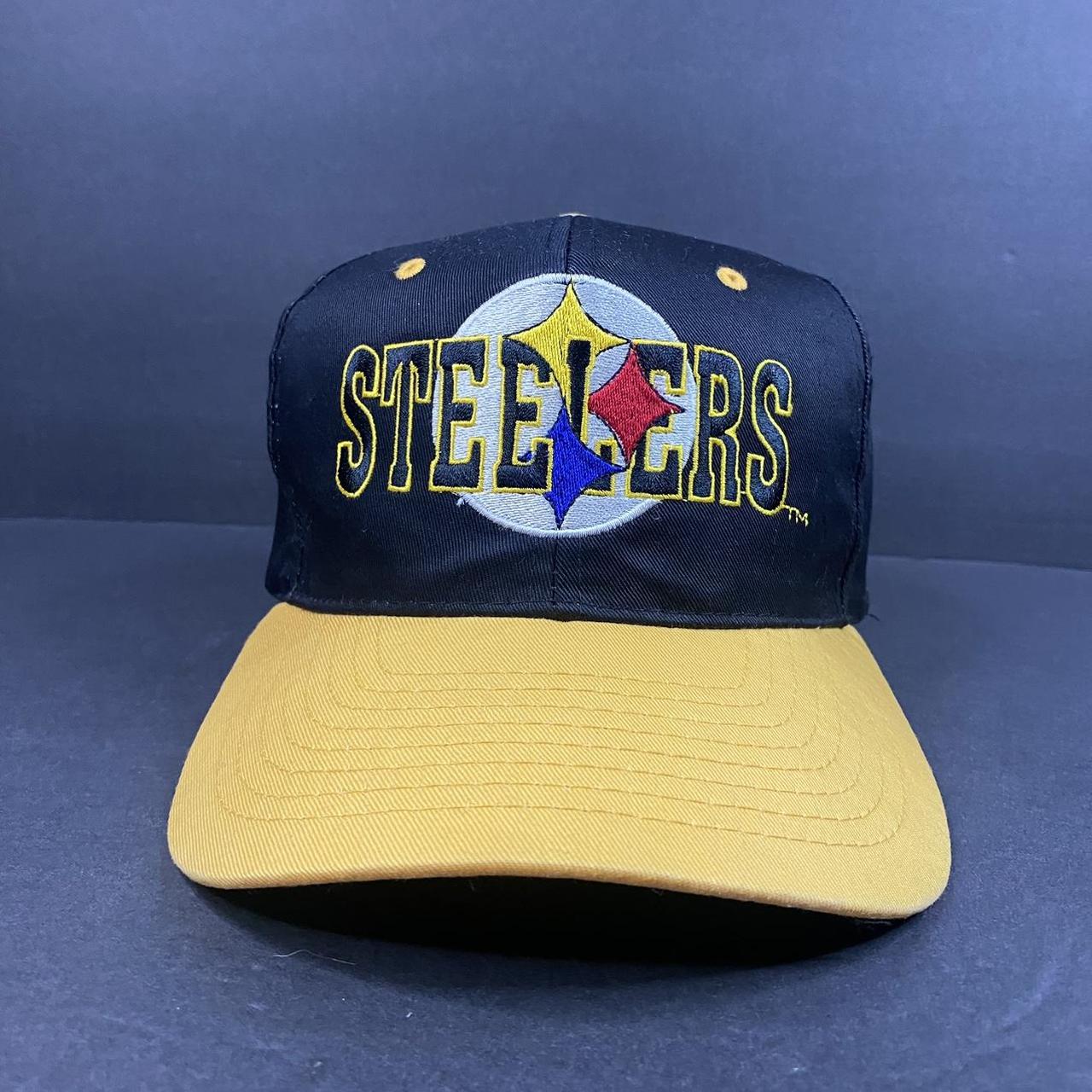 Vintage New Era NFL Steelers Hat NFL Men's Hat - Depop