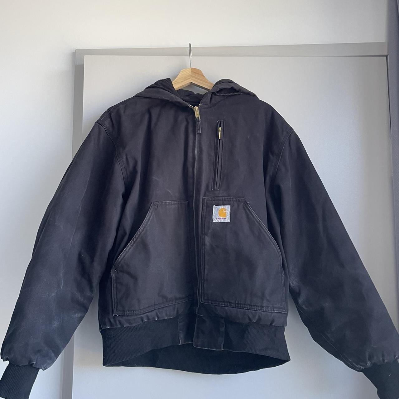 Vintage Carhartt Utility workwear jacket Worn as... - Depop