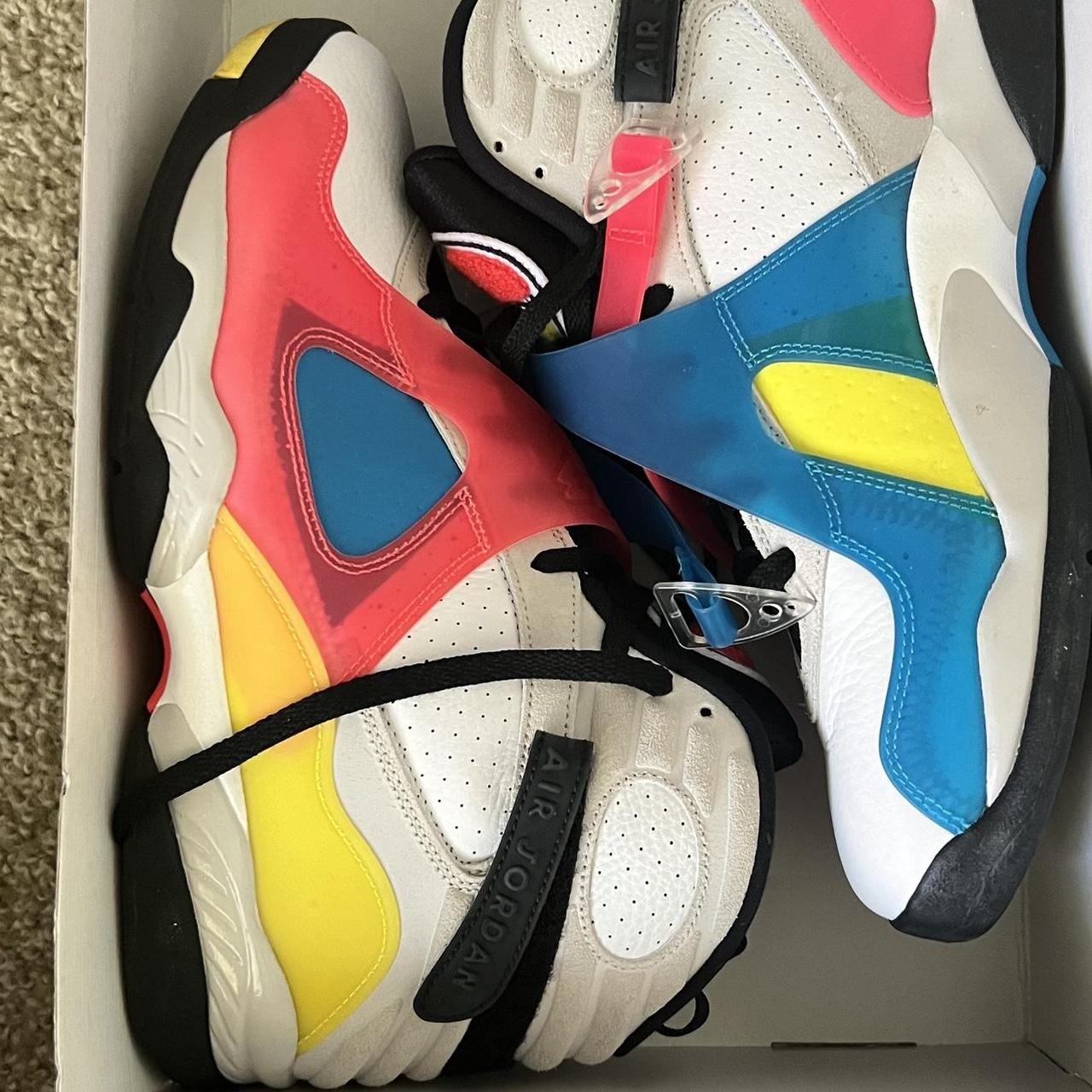 Jordan retro shops 8 multicolor