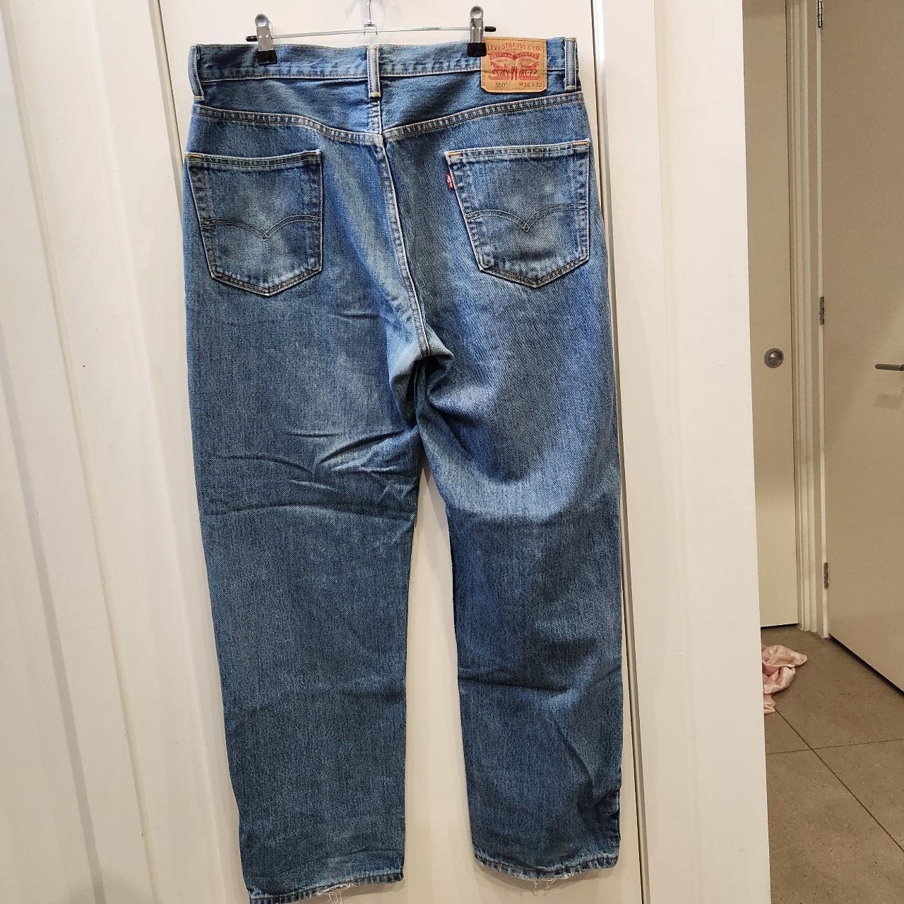 LEVIS blue 550 jeans. Vintage great condition. A... - Depop