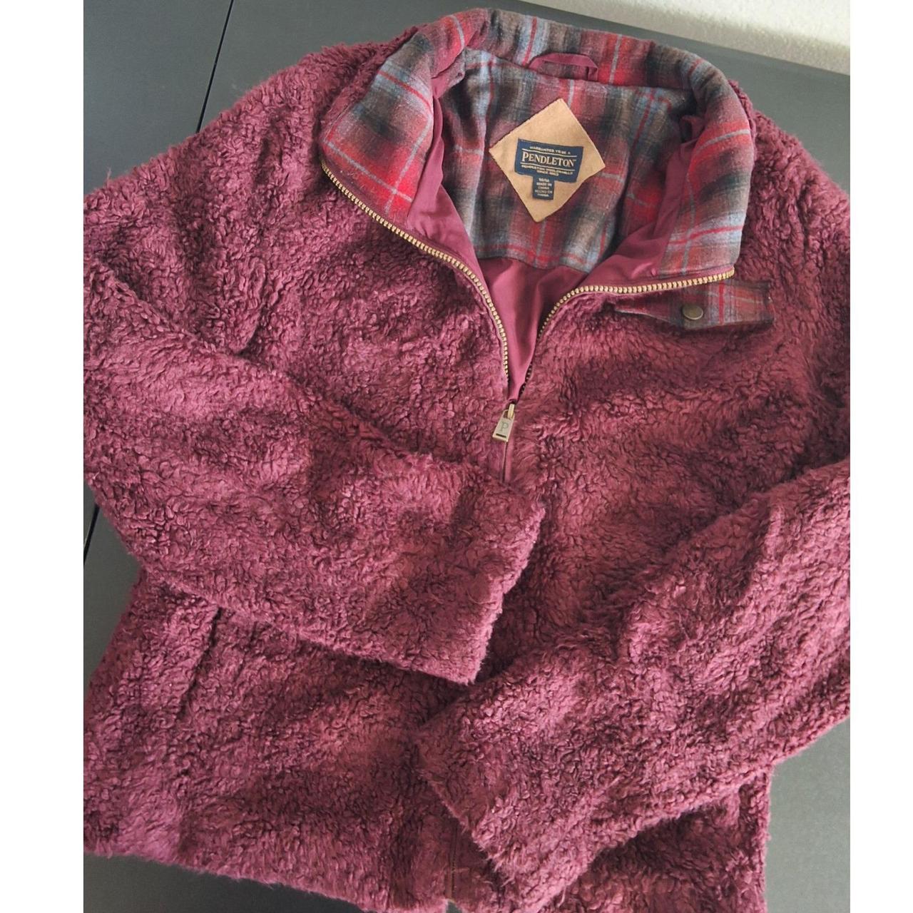 Pendleton Women's Lightweight Jacket - Burgundy -… - image 3