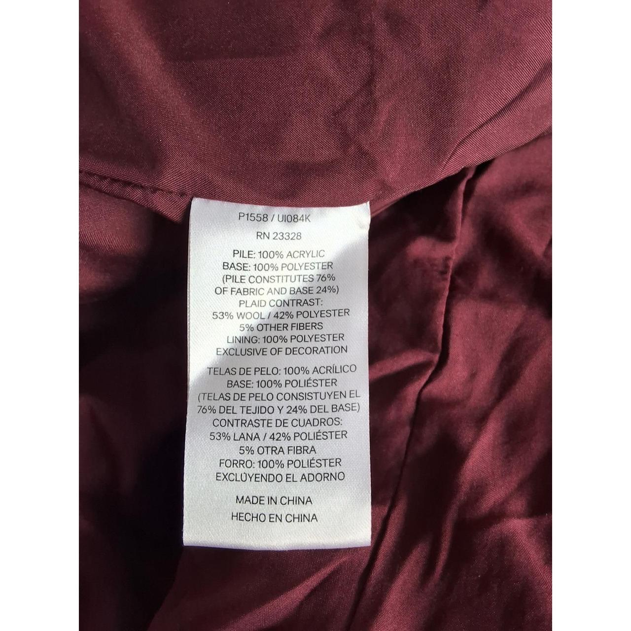 Pendleton Women's Lightweight Jacket - Burgundy -… - image 6