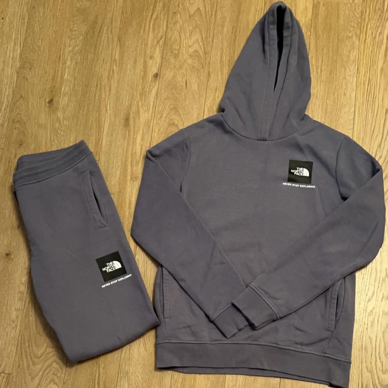 jd north face tracksuit junior
