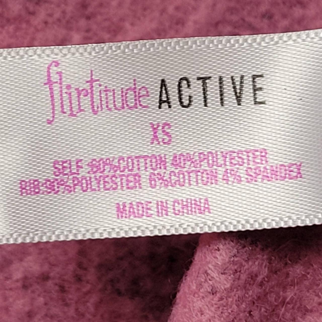Flirtitude Active 4% Spandex Stretch Sweatshirt - Depop