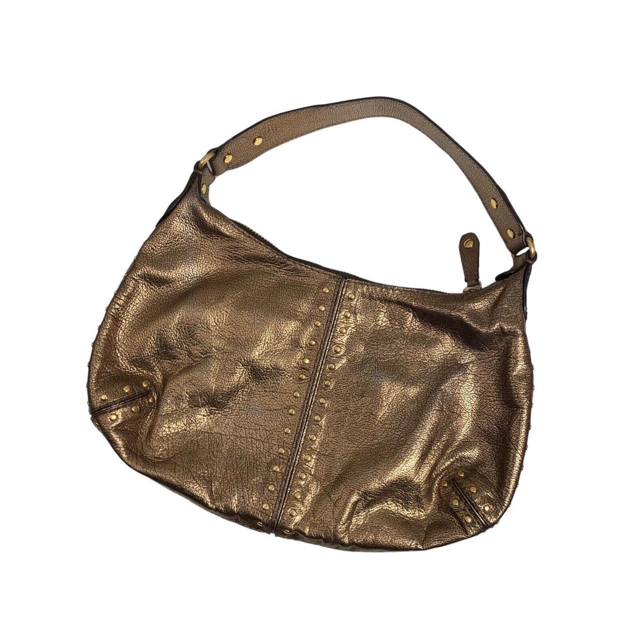 Eliza Extra-Large Metallic Pebbled Leather Reversible Tote Bag | Michael  Kors
